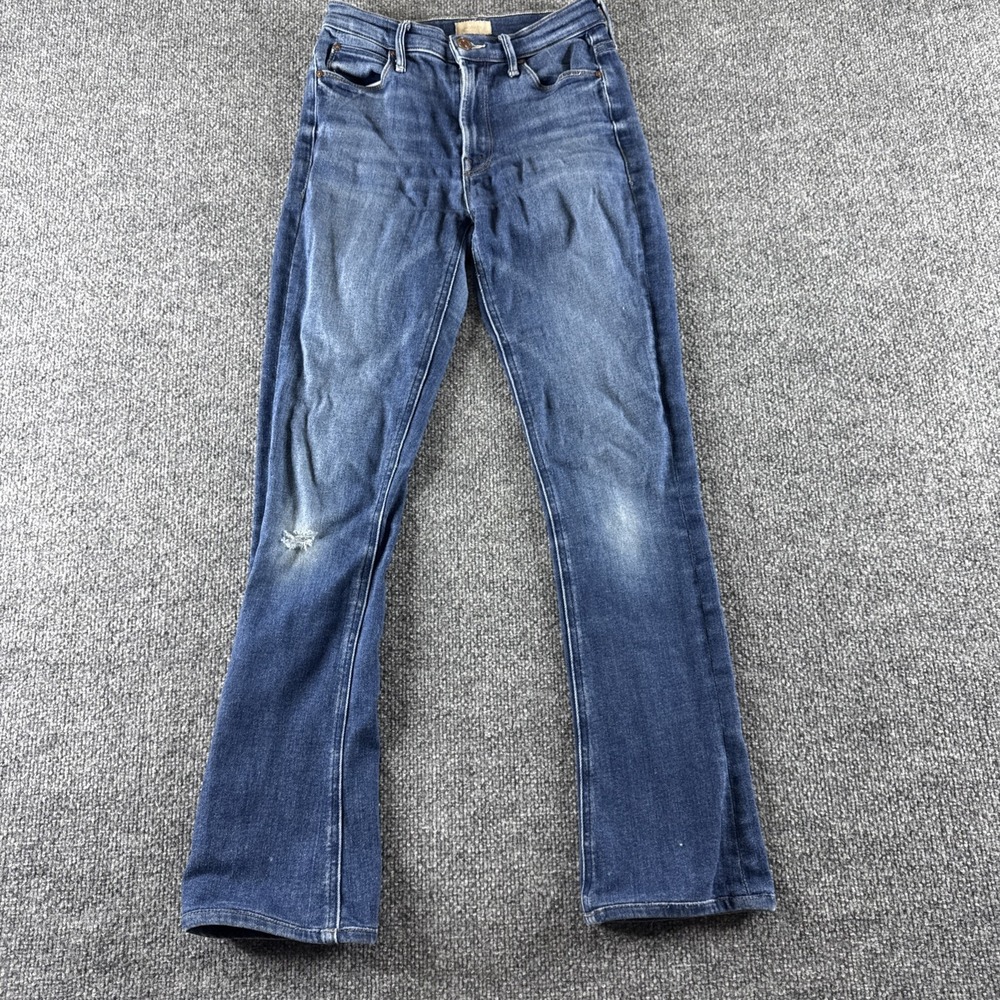 Mother The Insider Crop Step‎ Fray Jeans Sweet And Sassy Boho Minimalist 24x28